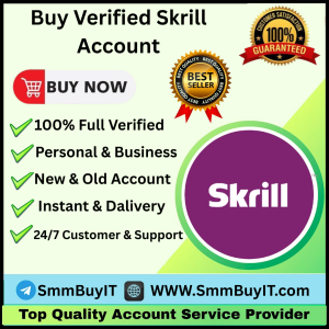 Buy Verified Skrill Accounts