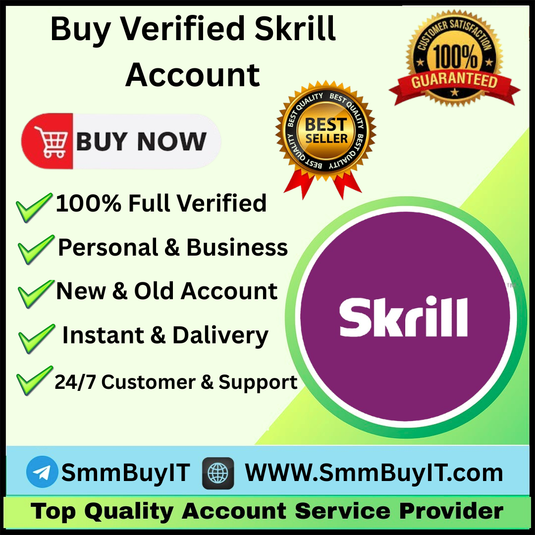 Buy Verified Skrill Accounts